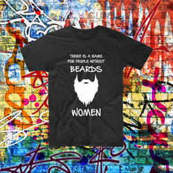 People Without Beards Funny Custom Shirt Bearded Printed Tee Shirt