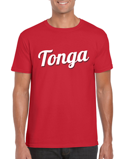 Mens Tonga Shirt Printed Design Festival Fitness Streetwear Outdoor Gear