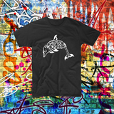 Tribal Dolphin Tiki Custom Shirt Islander Design Printed Tee Shirt