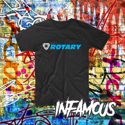 Rotary Shirt Mazda Retro Tee Turbo Boosted Simple Custom Tee JDM Japanese Rotar