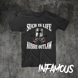Ned Kelly shirt custom beer shirt aussie bogan outlaw such is life hoodie tee