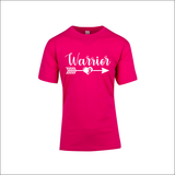 Warrior Cancer Ribbon Shirt Feather Breast Cancer Awareness Tee strong Hope