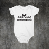 Arrival New Mum Romper ORGANIC Cotton Romper Baby Shower Gift Funny Present