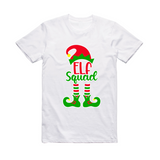 Christmas Shirt Adult White Red Holiday Funny Family Xmas Unisex All Sizes Tee