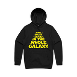 Fathers Day Jumper Best Dad In The Galaxy Star Wars Inspired Present Gift Hoodie