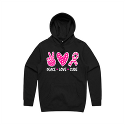 Cancer Jumper Ribbon Fck Cancer Feather Breast Cancer Awareness hoodie Hope