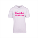 Warrior Cancer Ribbon Shirt Feather Breast Cancer Awareness Tee strong Hope