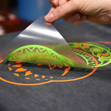Orange HTV PU Heat Transfer Vinyl T-Shirt Iron On Vinyl Roll for Cricut cut