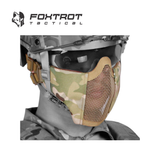 Airsoft Metal Steel Mask Net Mesh Half Lower Face Protective for Paintball CS