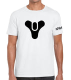 Destiny White Gaming Custom tee Printed Shirt