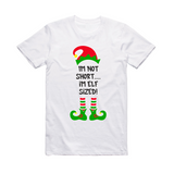 Christmas Shirt Adult White Red Holiday Funny Family Xmas Unisex All Sizes Tee