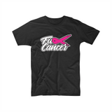 Cancer Ribbon Fck Cancer Shirt Feather Breast Cancer Awareness Tee strong Hope