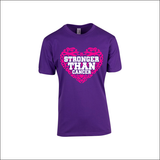 Cancer Ribbon Fck Cancer Shirt Feather Breast Cancer Awareness Tee strong Hope