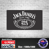 Jack Daniels JD - The Mancave Bar Beer Spirits Shed Pub Stubby Glass Ice Cold