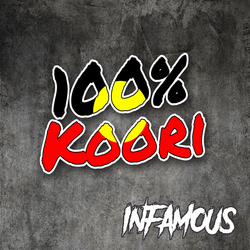 Deadly koori sticker Aboriginal too deadly koori decal tribe mob native 100%