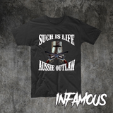 Ned Kelly shirt custom beer shirt aussie bogan outlaw such is life hoodie tee