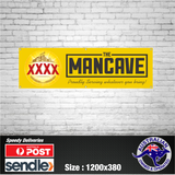 XXXX Gold Queensland Beer Banner - The Mancave Bar Beer Spirits Shed