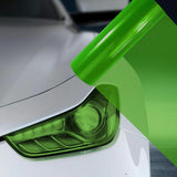 Green Tint Film Headlights Tail lights Car Vinyl Wrap 30cm x 100cm