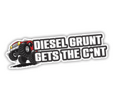 Diesel Grunt Sticker Car 200mm funny turbo drift racing decal jdm 4x4 window