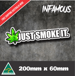 Marijuana Weed Sticker Decal Funny Vinyl Car Bumper 420 smoke funny hungry thc