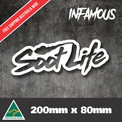 SOOT LIFE Sticker Decal 4x4 4WD Car Ute Mud Diesel 200mm PATROL NISSAN HILUX JDM