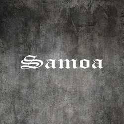 Samoa Coat Of Arms Islander Samoan Sticker Flag Bumper Water Proof 1000x170
