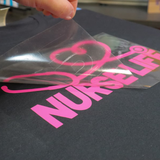 WHITE Heat Transfer Vinyl For Craft Art Cutter Shirt Print Transfer 100cm x 30cm