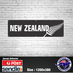 New Zealander NZ Kiwi Polynesian Islander Banner Premium Mancave Pacific Tribal