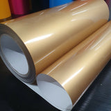 Gold Heat Transfer Vinyl For Craft Art Cutter Shirt Print Transfer 100cm x 30cm