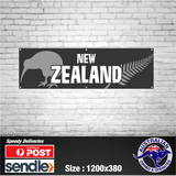 New Zealander NZ Kiwi Polynesian Islander Banner Premium Mancave Pacific Tribal