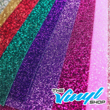 Purple Glitter HTV Heat Transfer Vinyl For Craft Art Cutter Shirt  500cm x 30cm