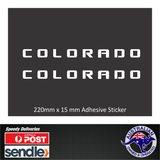 Holden Colorado Decal 4x4 Outdoor Sticker Aussie