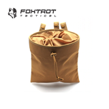 FOXTROT Tactical MOLLE Mag Dump Pouch Mag Drop Pouch Folding Recycling Bag Camo