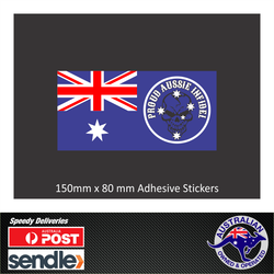 PROUD AUSSIE INFIDEL AUSSIE EUREKA REBEL OZ STICKER DECAL 150mm