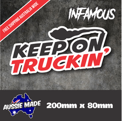 Trucker Sticker Australia Aussie Trucking Truck Decal Car Kangaroo Sticker 4x4