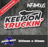 Trucker Sticker Australia Aussie Trucking Truck Decal Car Kangaroo Sticker 4x4